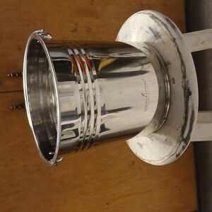 Young Living Stainless Steel Bucket with handle Bucket Only